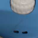 Yipetor Slow Feeder Dog Bowls for Liquid Treat, Anti-SlipEntertained Ball-in Bone Broth Dog Lick Bowl, 3/4 Cup Yogurt Pup Lick Toy for Large Medium Small Breeds Dietary Supplement/Post-op Nutrition (blue)