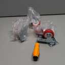 2 inch Casters Load 800lbs, Set of 4 with Brake, Advanced Polyurethane (PU) Floor Protection, Noise-Free 360 Degree Swivel Plate, Set of 4 (Includes Complete Screws Sets with Accessories)