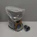 Horavie Mini Single Serve Coffee Maker for K Cup and Ground Coffee, Fast Brew One Cup Coffee Machine with Descaling Reminder and Water Window, 6 to 12 oz. Brew Sizes, Grey