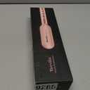 Terviiix Hair Straightener Brush Rose Gold - Ionic Anti-Frizz Hair Straightening Comb with MCH Heater, 13 Heat Settings, Fast Heating 20S, Dual Voltage, for Smooth & Shiny Hair