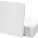 12pcs Cake Boards Square Cake Boards, Sturdy Corrugated Paper Cake Drums, Greaseproof & Food-Safe Cake Base for Birthday Wedding Baby Shower, Bulk for Home Bakers & Bakeries (white, 8 inch)