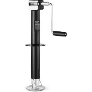 VEVOR 5000 lbs A-Frame Trailer Jack, 15-Inch Vertical Travel, Trailer Lift Jack with Adjustable 7-Level Drop Leg & Drill Socket, Cordless Drill Compatible, Suitable for RV, Utility, Yacht Trailers