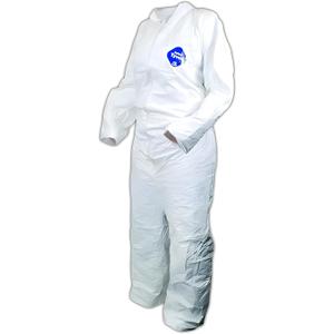 DuPont Tyvek 400 Disposable Protective Coverall With Open Wrists And Ankle (3X-Large, White)