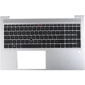 wzqrps Replacement for HP EliteBook 850 G8 855 850 G7 15.6" Laptop Upper Case Palmrest Backlit Keyboard Assembly Part M35816001 M07491001 M35818001 M35847001