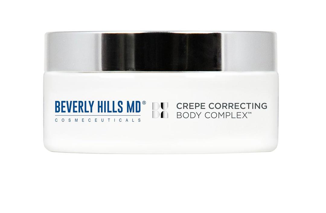 Beverly Hills MD Crepe Correcting Body Complex- Reduce Wrinkles & Smooth Skin- Full Body Anti-Aging Cream for Firming and Hydrating- Correct Thinning Skin on Chest, Arms, Legs, Stomach w/Niacinamide