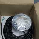 SURAIELEC 6 Inch Small LED Spa Light for Inground Pool, 120V AC 10W Underwater Pool Light, Cool White 6000K, Fits Pentair and Hayward Wet Niches, IP68 Waterproof, 50 FT Cord