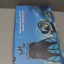 Snorkeling Gear for Adults Men Women,4 in 1 Snorkel Set with Panoramic View Diving Mask Anti-Fog Anti-Leak, Dry Top Snorkel, Fins and Travel Bag for Swimming, Snorkeling and Travel Diving (ML/XL, GREEN)