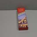 PEMOTech Christmas Lights Outdoor, [Timing Function] 24 tubes 30cm 576 Led Meteor Shower Lights, Waterproof Christmas Decorations Icicle Light for Christmas Trees Halloween Party, Ul Plug, Cool White