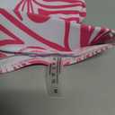 One-Shoulder Cutout Bikini Swimsuit with Fluid Pattern, Size Medium