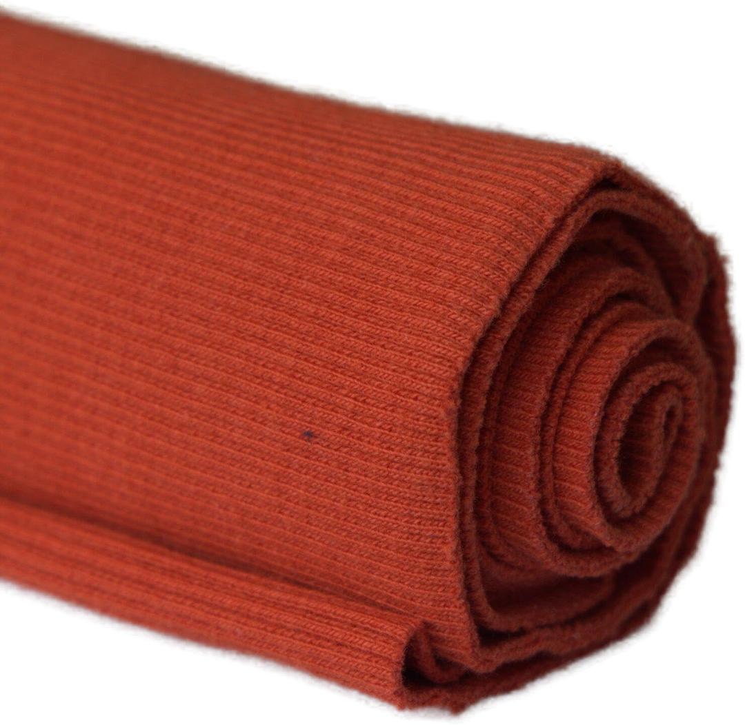 2 x TinaKim Ribbed Cuff, for Waistbands Neckbands Jacket Hoodies Material Sewing Fabric (43x8in, 54 Light Caramel)