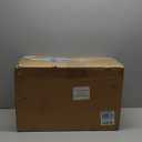 LB2 Large White Ceramic Vase, 11" Tall Zen Style Rustic vase, Terra Cotta Pitcher Vase, Distressed Farmhouse Decor, Pottery Decorative Flower for Home Decor (H 11" X 11")