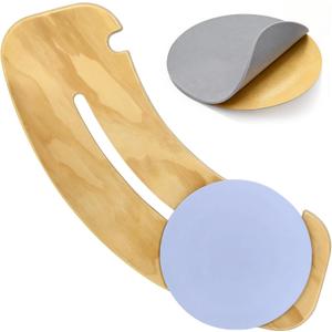 FSA/HSA Eligible Transfer Board Patient Slide Assist Device for Transferring Patient Elderly, and Disabled from Wheelchair to Bed, Toilet, Bathtub, Sliding Boards Platform with PU Pad (32"x 10"x 0.7")