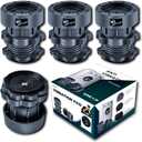 ORBON Anti Vibration Pads for Washing Machine | Durable Washing Machine Feet Anti Vibration | Anti Vibration Pad Washing Machine | Anti Vibration Washing Machine Support (Round Adjustable)