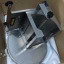 VEVOR Manual Vegetable Fruit Slicer, 0-0.5"/0-12mm Thickness Adjustable Commercial Slicer Machine, Stainless Steel Food Cutter Slicing Machine with 2 Spare Blades, for Potato, Cucumber, Lemon, Tomato