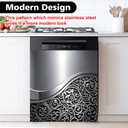 Dishwasher Magnet Sticker Cover Panel Decal Refrigerator Magnetic Sticker Decorative for Kitchen Decoration,Fridge Door Cover,Home Appliances Decor Stickers 23.03"x25.59", 23"x26"
