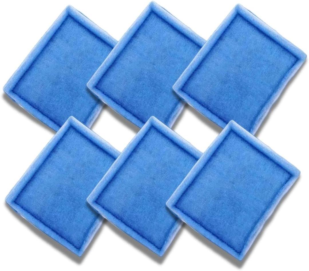 6 Pack Replacement Aquarium Filter Cartridge, Fit for Aqua-Tech 10-20 Gallon Power Filters, for Aqua-Tech EZ-Change #2 Fish Tank Filters