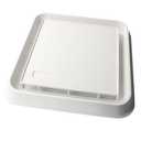 S97006651 Fan Cover Grille for Broan NuTone Bathroom Fan Assembly Replacement, Fits 663, 670A, 670B, 670C, 670D, 670E Bathroom Exhaust Fan Light Cover Replacement