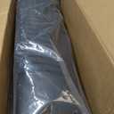 LASFIT Floor Mats for Ram 1500 Crew Cab 2025 2026 with Rear Under-Seat Factory Storage Bucket Seat, All Weather TPE Custom Fit Car Mats Floor Liners 1st & 2nd Row, Black