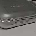 LunchBots Large Trio Stainless Steel Lunch Container -Three Section Design for Sandwich and Two Sides - Metal Bento Lunch Box - Eco-Friendly - Stainless Lid - Staineless Steel