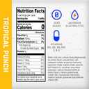 Propel Electrolyte Enhanced Water Sports Drink, Tropical Punch Flavor, Zero Calorie & Zero Sugar Hydration with Electrolytes and Vitamins C & E, 12 fl oz Water Bottles (8 Pack) (EXP 08/17/26)