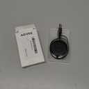 AGVEE 1.6ft Fixed / 2.3ft Extend USB-A to C Charger Cable Mountable One Way Retractable 2.4A Fast Charging Cord, Pocket-Sized for iPhone 16 15, Samsung, Android, Desk Organizer, Black