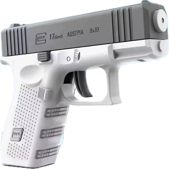 Pack of 3 Water Squirt Gun, (Grey)