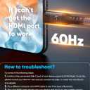 2 x Highwings USB C to HDMI Adapter (4K@60Hz), USB Type C to HDMI Cable Adapter [High Speed, Thunderbolt 3/4 Ports], Compatible for iPhone 15/16 Pro/Max, MacBook Pro/Air, iPad, iMac and More (Grey)