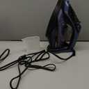 Steam Iron for Clothes 20s Fast Heating, 1700W Iron with 15.21oz Large Water Tank, 3-Way Auto shutoff, Burst Steam, Spray Mist, Anti-Drip, Self-Cleaning, Vertical Ironing for Home