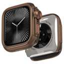 ULTIMAL Metal Case Compatible with Apple Watch Series 11/10 46mm with Back Cover, Military Grade Shockproof Protective Case, Rugged Cover for iWatch 46mm (Brown)