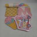 Ice Cream Party Supplies Kit for 24: Ultimate Bundle with Vibrant Paper Plates, Napkins, Cups, Tablecloth & Banner - Ice Cream Birthday Party Decorations
