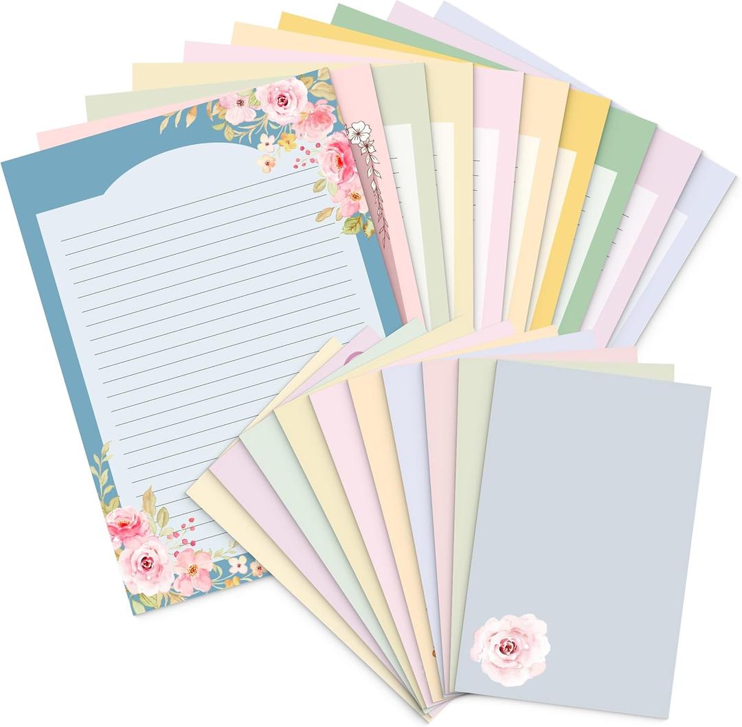 Mr. Pen- Stationery Writing Paper with Envelopes, 60 Letter Writing Paper with 30 Envelopes, Cute Stationary Set for Writing Letters, Letter Set