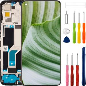 [with Frame] SWARK New TFT LCD Display for Realme GT Master Edition RMX3363 RMX3360 LCD Display Replacement with Upgraded Repair Tools Kit-NO Fingerprint Function