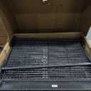 Deluxe Double Unit Two Full Story Durable Front Doors Tight 1/2-inch Wire Spacing Chew-Free Small Animal Critter Home Cage Water Bottle Food Bowl for Feisty Ferret Hammock Rat Mice On Wheels
