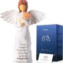 Retirement Gifts for Women, Best Angel Figurines for Coworkers Friends, 5.6" Classy Retired Party Decorations for Doctors Teachers Nurses