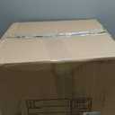 Outdoor Orthopedic Dog Bed, Waterproof Dog Bed for Large Dogs 36x27 Inch, Egg Crate Foam Pet Mat with Washable Removable Oxford Cooling Cover, Grey