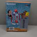 Sloosh Pool Basketball Hoop Toys, Floating Basketball Pool Game, Swimming Floats Toys with Balls Pump, Summer Outdoor Water Play Toy for Kids and Adults (Red Blue)
