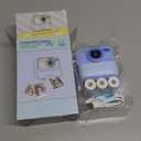 Kids Instant Digital Cameras for Boys and Girls, 1080P HD Dual-Lens Selfie Digital Camera with Print Paper & 32G Card, Christmas Birthday Gifts Toys for Toddler and Teenagers Age 3-16 Years Old (Blue)