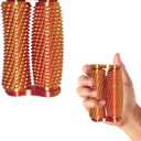 Handheld Fidget Toys, Little Ouchies Fidget Relief,3D Printed Anxiety and Stress Relief Items for Stress Reduction and Focus,Novelty Easter Gifts for Friends (Gold Red)