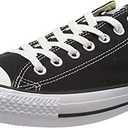 Converse Chuck Taylor All Star Low Top, Black White/Canvas, Size 9 Women / 7 Men