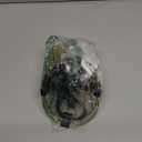 BRONZEDOG Pitbull Dog Muzzle Metal Mask Amstaff Wire Basket Pit Bull Adjustable Leather Straps for Large Dogs (Gold)