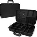 Barber Carrying Case,Barber Case, Stylist Tool Box Professional Salon Hair Cutting Grooming Kit Storage Organizer for Clippers, Scissors, Barber Supplies(Large)