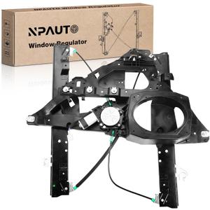 Front Driver Side Power Window Regulator with (2-Pin Motor) Panel fit for 2003 2004 2005 2006 Ford Expedition Lincoln Navigator, 741-178, Left