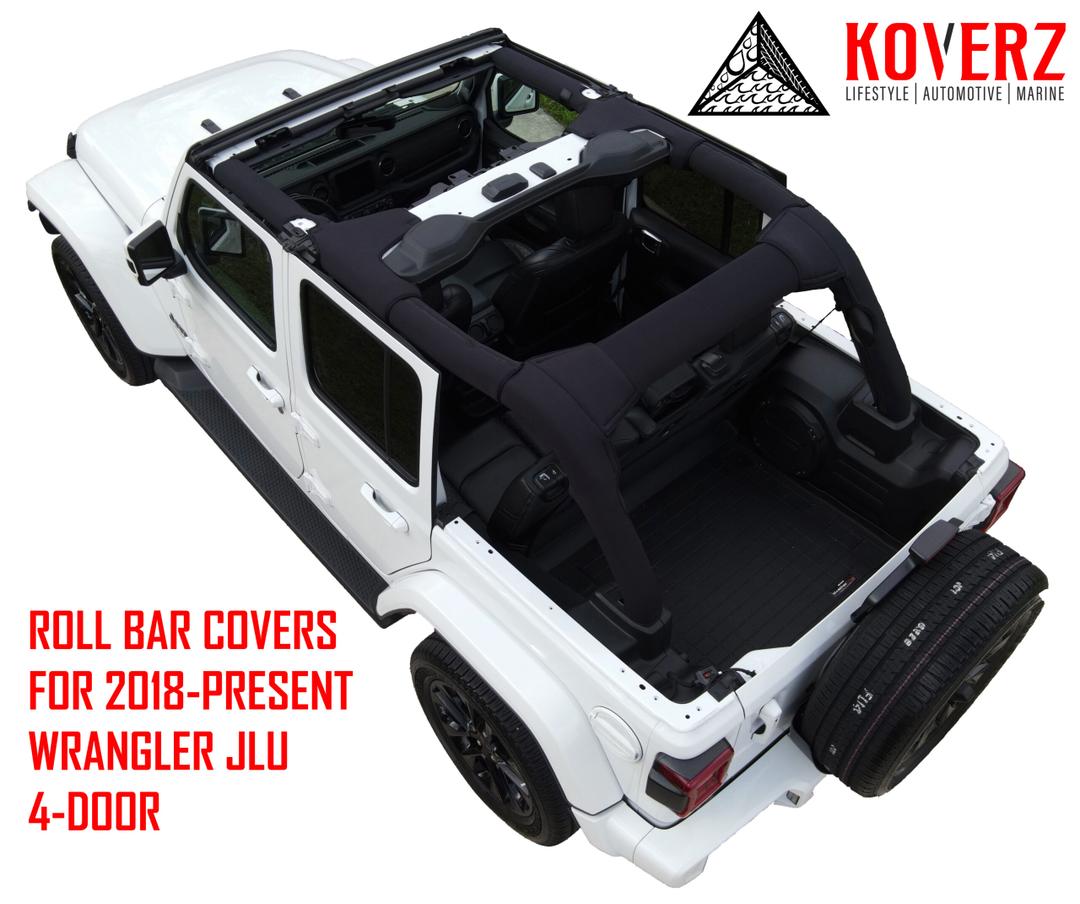 JEEP JL UNLIMITED ROLL BAR COVERS