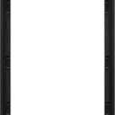 Abtgt 18x24 Canvas Floating Frame with 0.9" Deep, Black Floater Frame for Canvas Paintings with Adhesive, Vertical or Horizontal Wall Art frame for Prints Oil Painting Diamond Decor, 1 Pack.