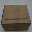 Wall Sconces Set of Two, Hardwired Brown Bathroom Sconces Wall Lighting with Clear Glass, Modern Sconces Wall Decor Set of 2 Bathroom Light fixtures for Mirror Hallway (Bulbs Not Included)