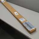 BlastHome Non-Adjustable Luxury Curtain Rods for Windows, 1  Rod Set, 4 1/2 foot Fixed Length, Matte Graphite