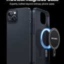 TORRAS Magnetic Slim Fit for iPhone 13 Case/iPhone 14 Case, [Ultra Thin][Compatible with MagSafe][Velvet Touch], Case for iPhone 13 & iPhone 14 Phone Case Hard PC Sturdy Anti Scratch, Black