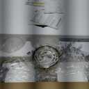 Gold Bathroom Light Fixtures 3 Light Bathroom Vanity Light with Clear Glass Shade, 22 inch Vanity Lighting Fixtures Over Mirror, Vanity Lights Fixture (Exclude E26 Bulb)