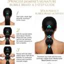 5 Piece Arabian Princess Accessory Set for Women, Exotic Gold and Teal Jewelry Kit for Halloween Cosplay