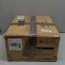 Furnulem Tall Dresser with 6 Drawers,Vertical End Table and Nightstand for Bedroom,Industrial Dorm Bedside Furniture with Fabric Storage Drawer Organizer in Living Room,Closet,Entryway(Rustic Brown)